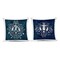 Stupell Industries Boho Mirrored Floral Bunnies 2pc Outdoor Printed Throw Pillow Set Design by Katie O'Shea, 18 x 7 x 18